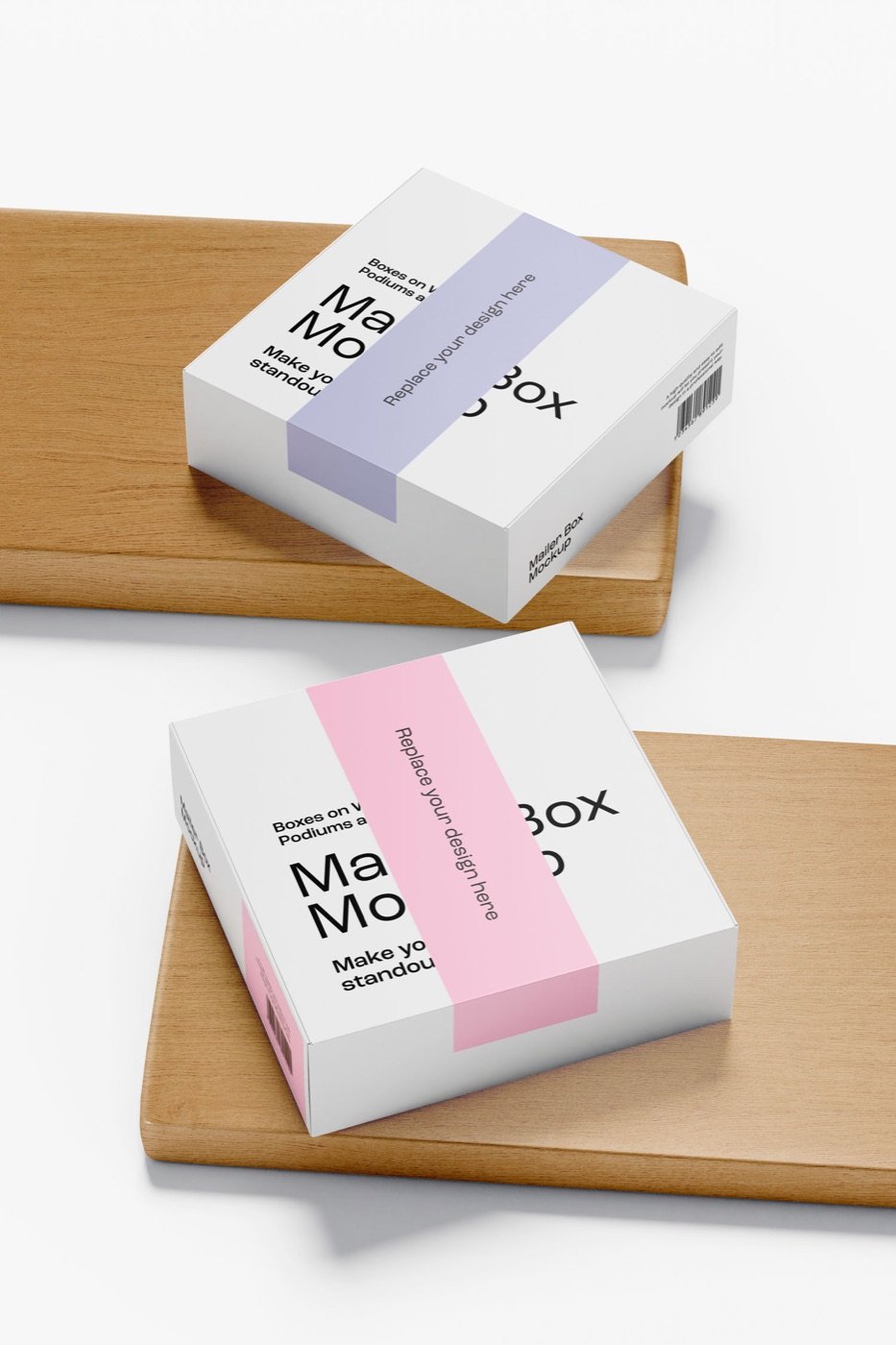 Mailer & Shipping Boxes example