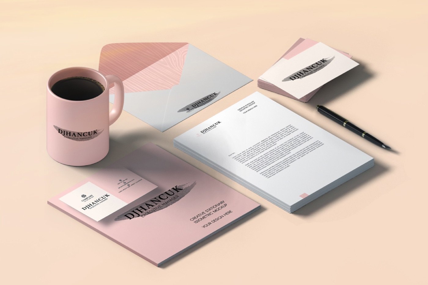 Corporate Stationery & Print example