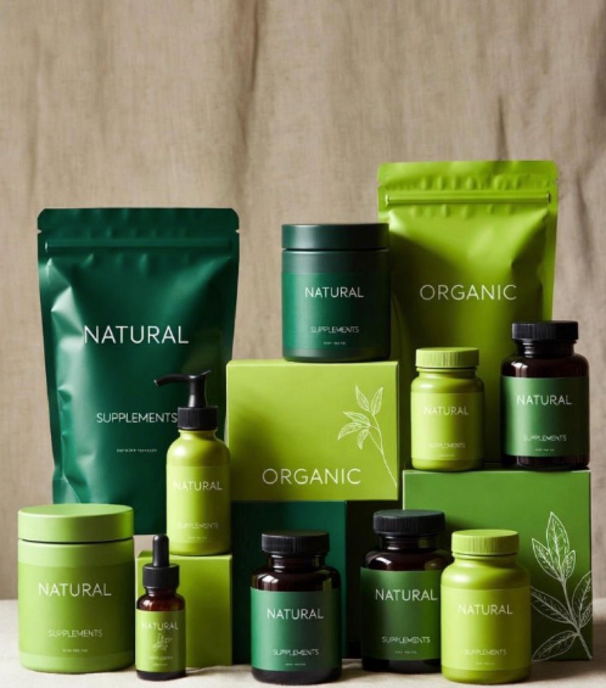 Supplements & Wellness example