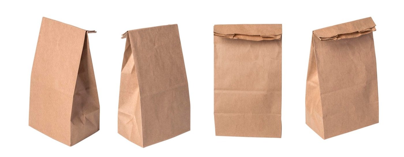 Food takeaway bag